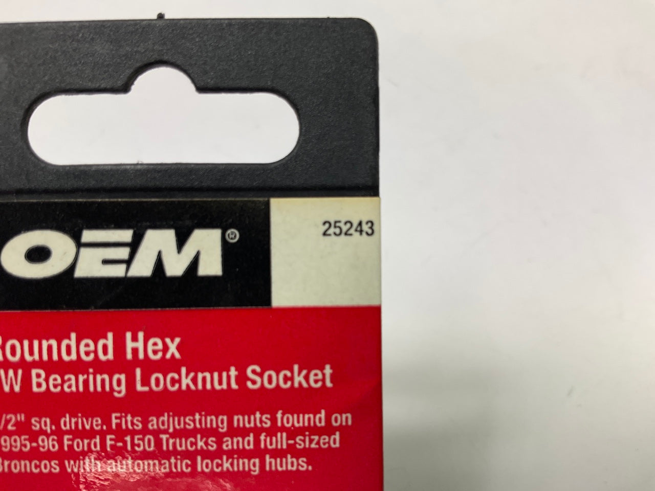 OEM TOOLS 25243 Axle Spindle Locknut Lock Nut Socket - 2-1/2'' - F-150 Bronco 4X4
