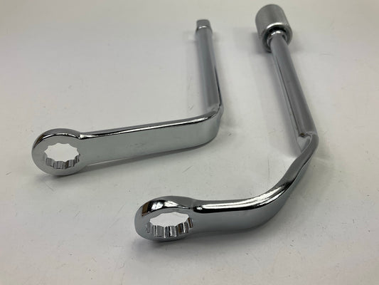 OEM Tools 25289 Offset Distributor Clamp Wrench Set SAE 1/2'' & 9/16'' Size