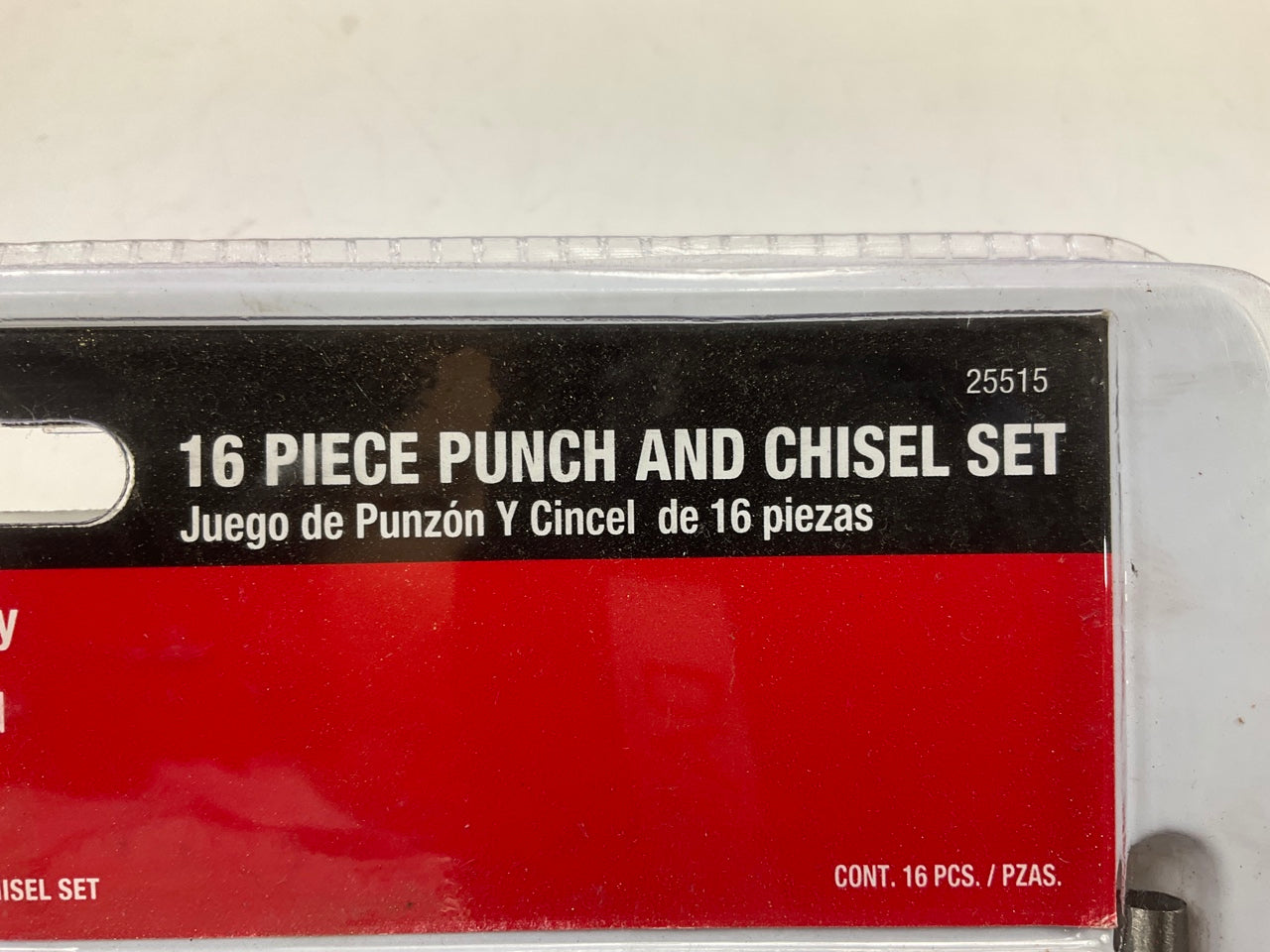 OEM Tools 25515 16 Piece Punch And Chisel Set