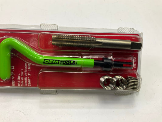 OEM Tools 25608 Permanent Thread Repair Kit SAE Size: 7/16''-14 (7/16 Inch)