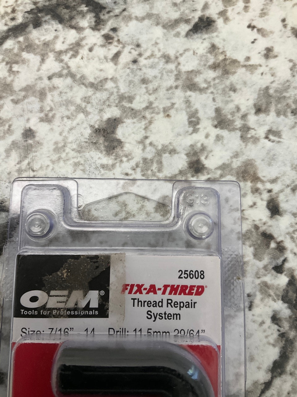 OEM Tools 25608 Permanent Thread Repair Kit SAE Size: 7/16''-14 (7/16 Inch)