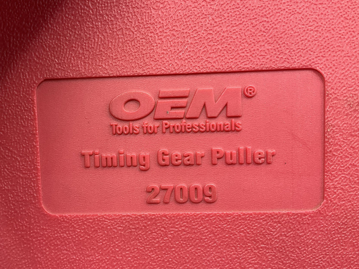 USED #26 - OEM TOOLS 27009 Timing Gear Puller Tool - Pull Timing Gears With Ease