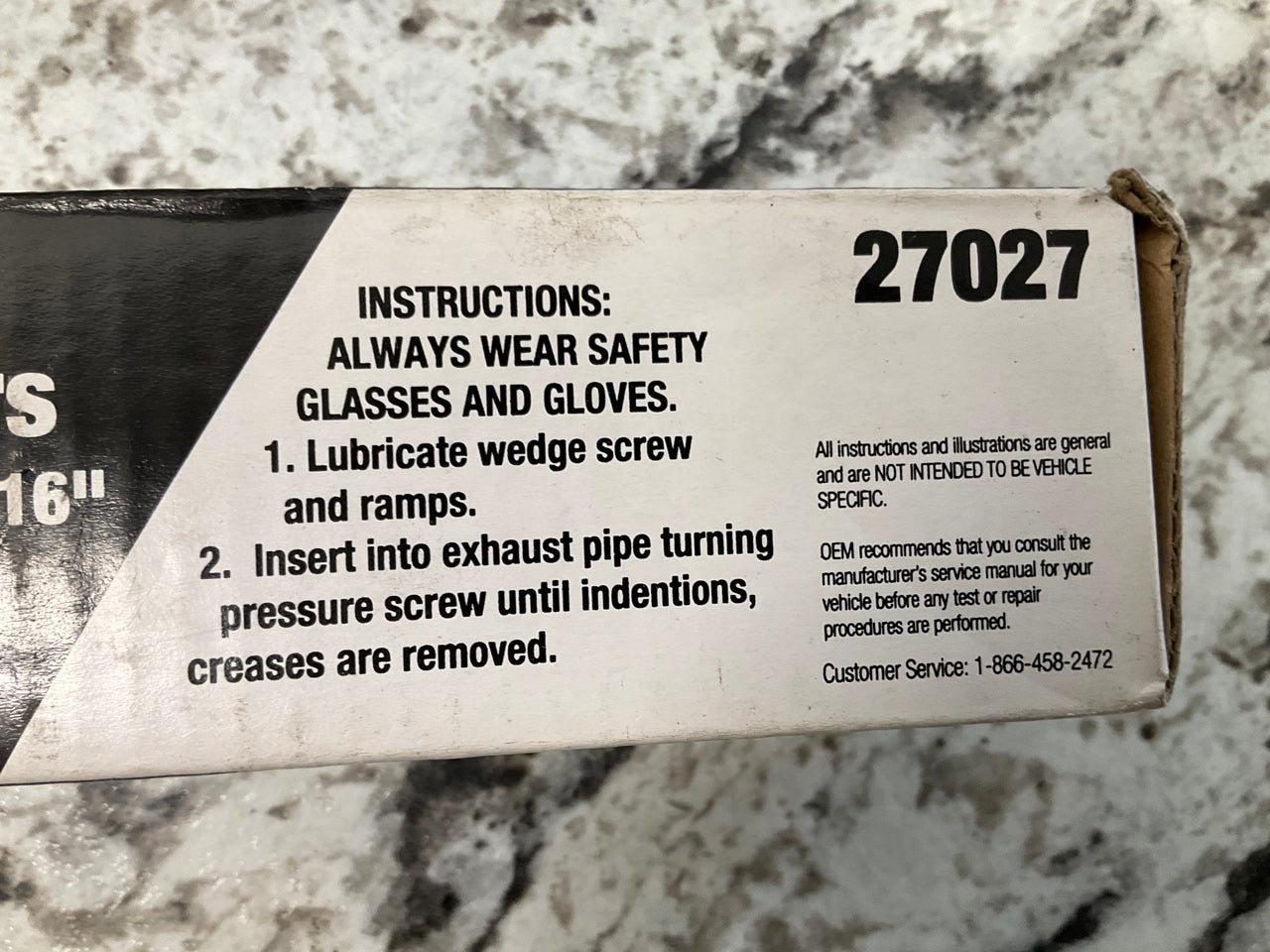 OEM Tools 27027 Tailpipe Expander, 1-1/2'' X 2-7/16 Inch