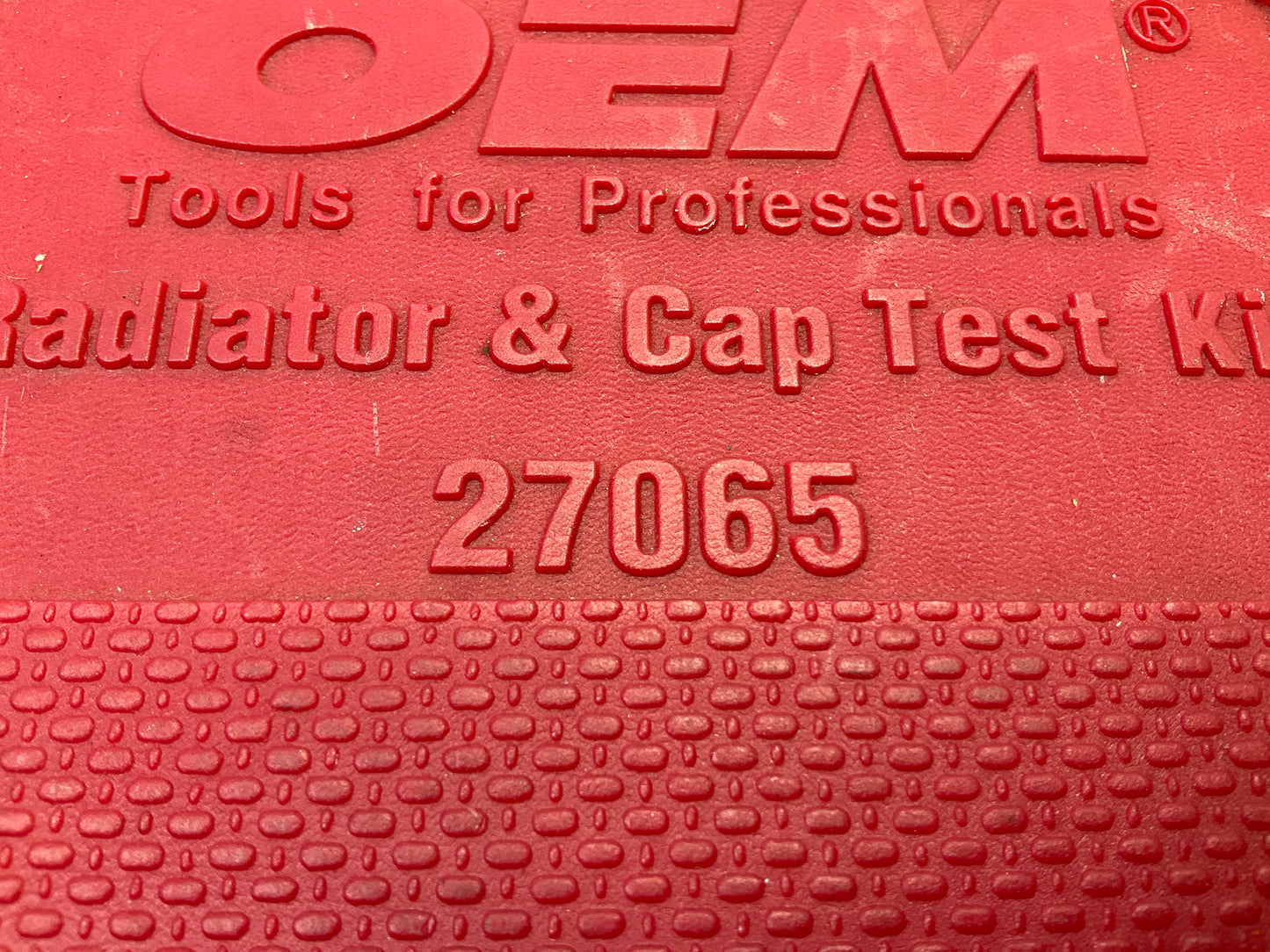 USED #39 - OEM TOOLS 27065 Radiator And Cap Tool Test Kit