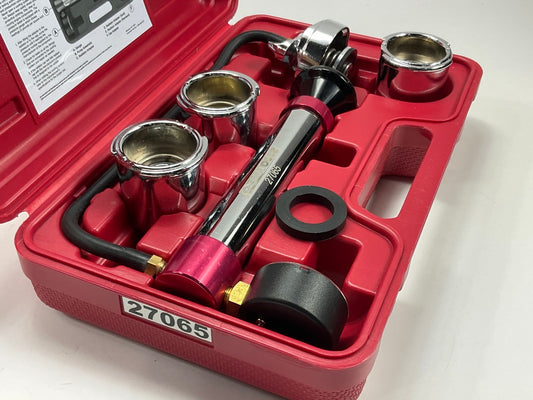 OEM TOOLS 27065 Radiator And Cap Test Kit, Coolant System Pressure Tester Tool
