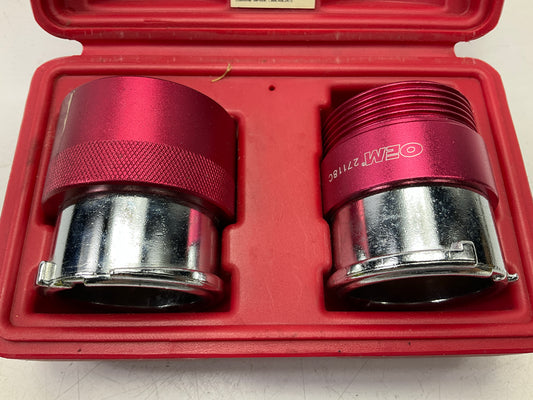 USED #15 OEM TOOLS 27118 Radiator And Cap Adapter Set 1995-UP GM & Ford Vehicles