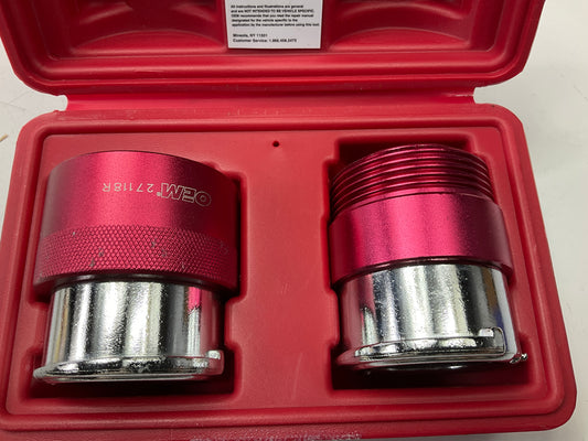 USED #16 OEM TOOLS 27118 Radiator And Cap Adapter Set 1995-UP GM & Ford Vehicles