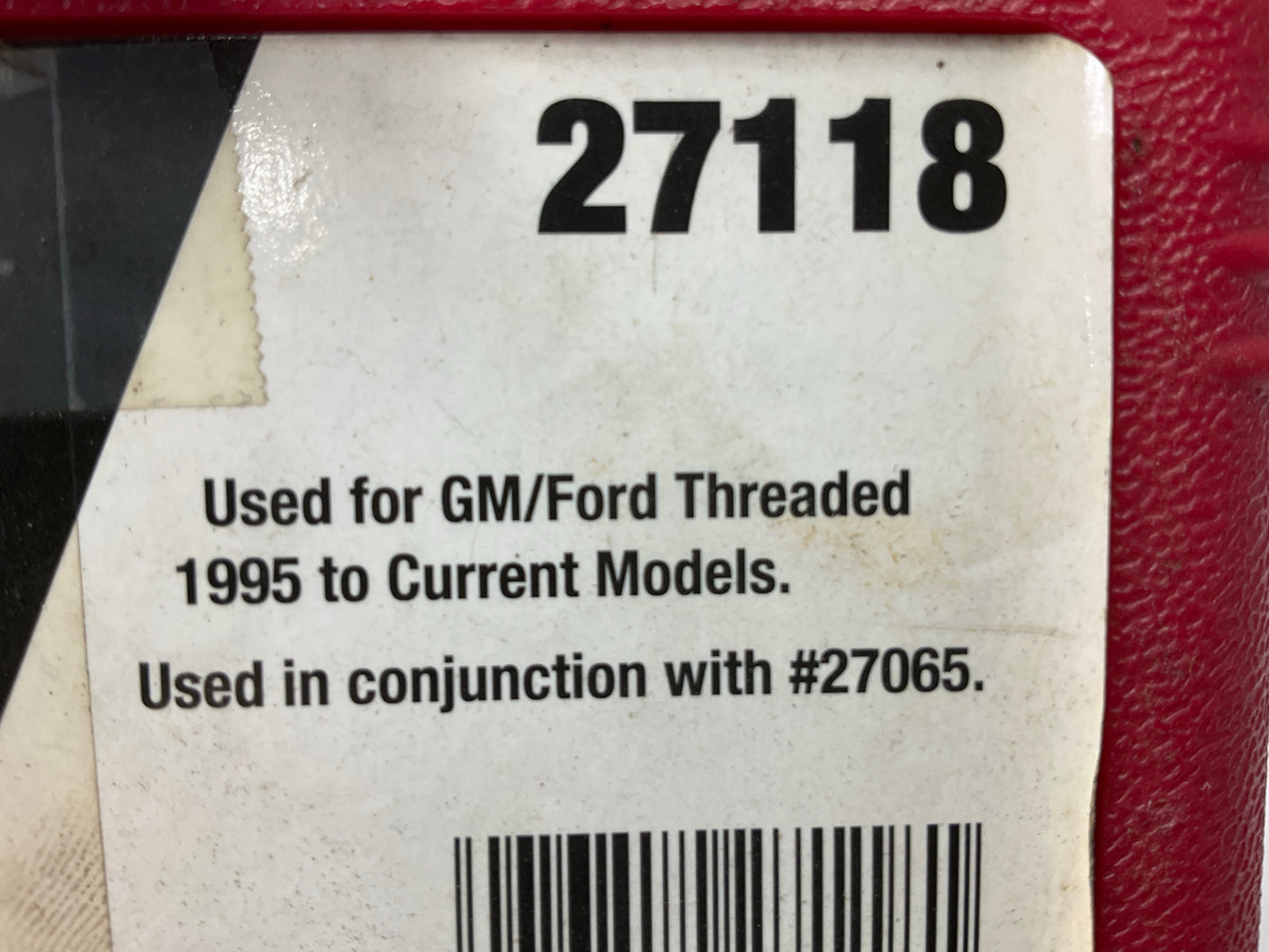 USED #16 OEM TOOLS 27118 Radiator And Cap Adapter Set 1995-UP GM & Ford Vehicles