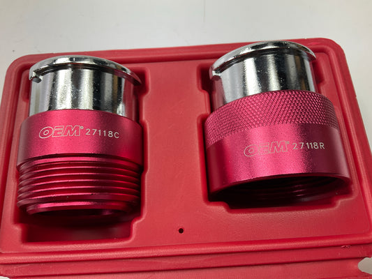 USED #17 OEM TOOLS 27118 Radiator And Cap Adapter Set 1995-UP GM & Ford Vehicles