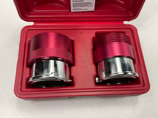 USED #23 OEM TOOLS 27118 Radiator And Cap Adapter Set 1995-UP GM & Ford Vehicles