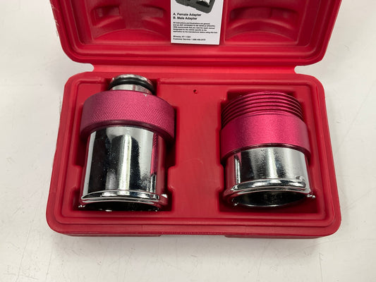 USED #24 OEM TOOLS 27118 Radiator And Cap Adapter Set 1995-UP GM & Ford Vehicles