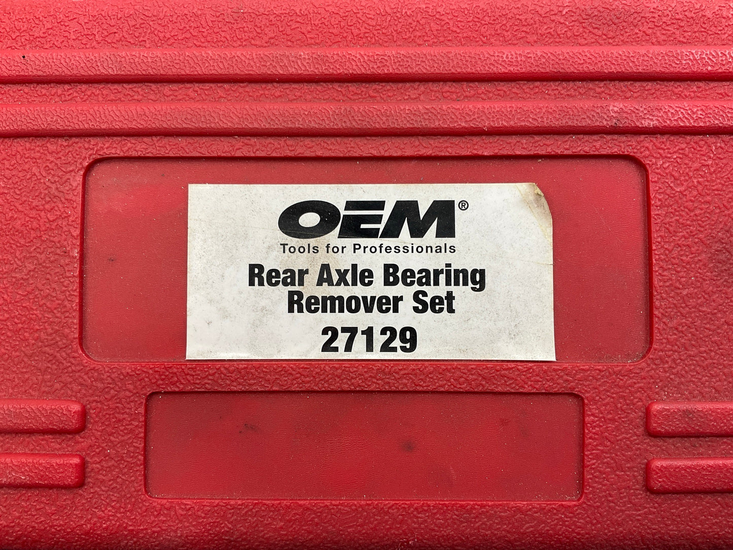 USED #47 OEM Tools 27129 Rear Axle Bearing Remover Tool Set
