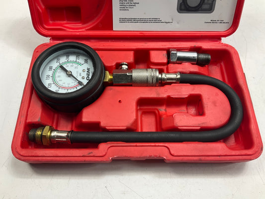 USED #10 - OEM TOOLS 27138 Engine Cylinder Compression Tester Gauge Tool Set Kit