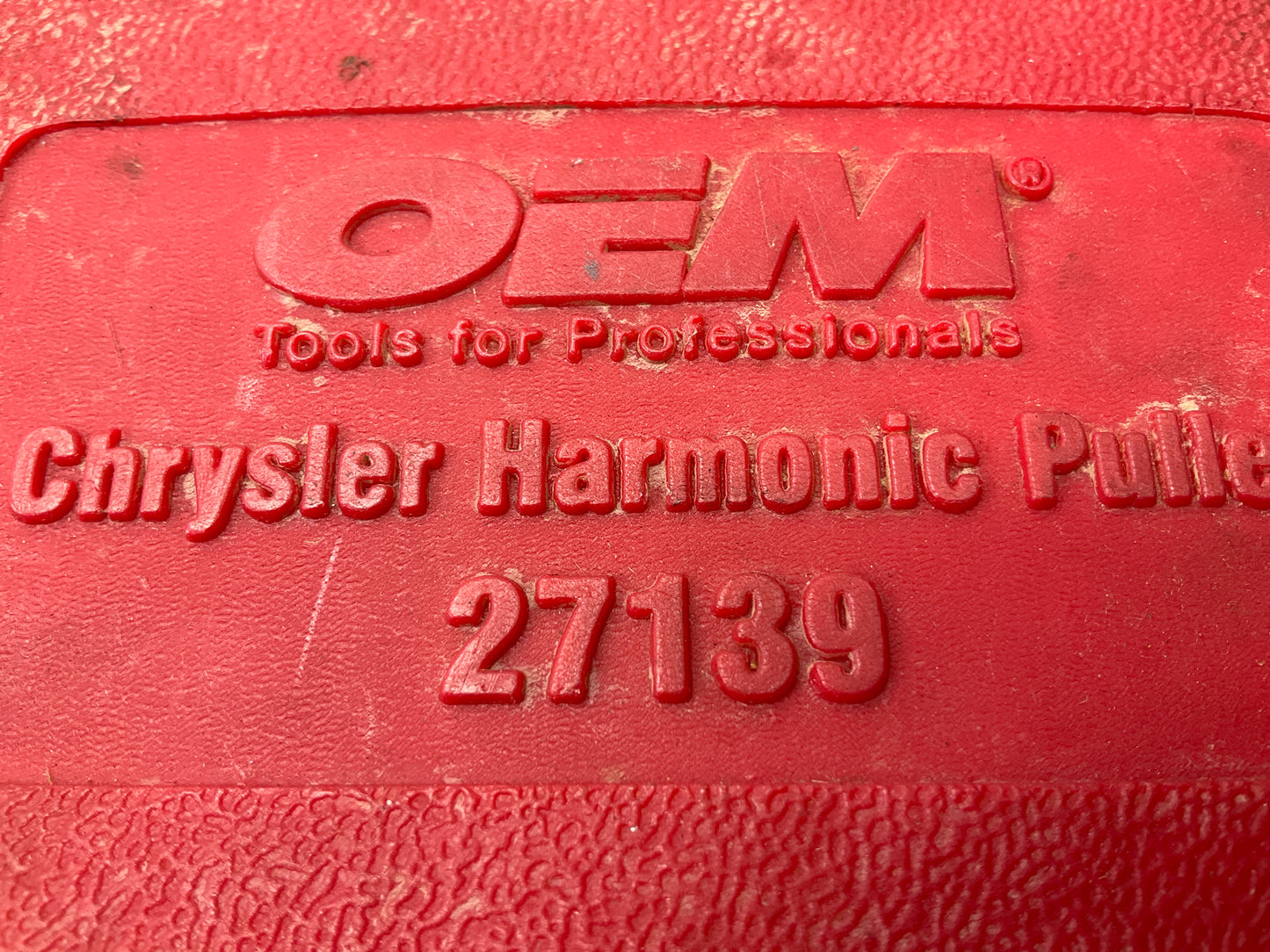 USED #21 OEM TOOLS 27139 Harmonic Damper, Balancer Removal Tool Set For Chrysler