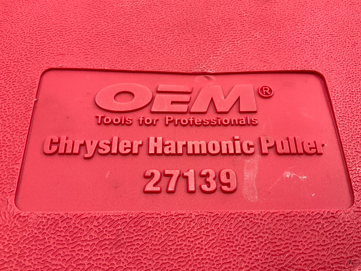 USED #35 OEM TOOLS 27139 Harmonic Damper, Balancer Removal Tool Set For Chrysler