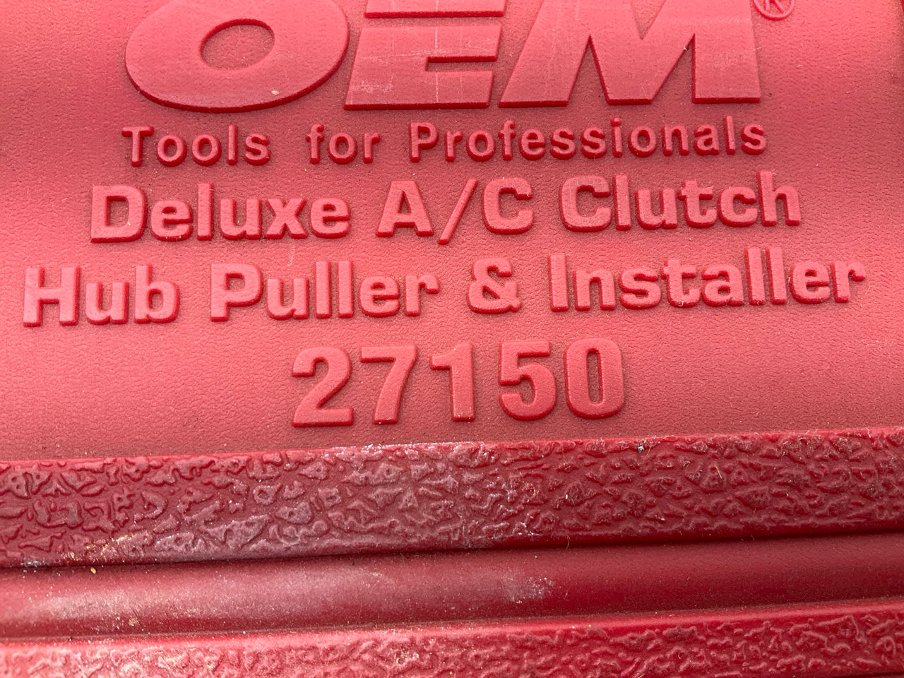 USED # 49 - OEM TOOLS 27150 A/C Compressor Clutch Hub Removal Install Tool Set