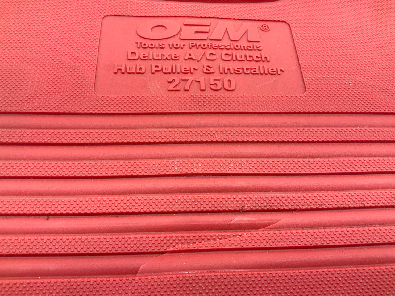 USED # 55 - OEM TOOLS 27150 A/C Compressor Clutch Hub Removal Install Tool Set