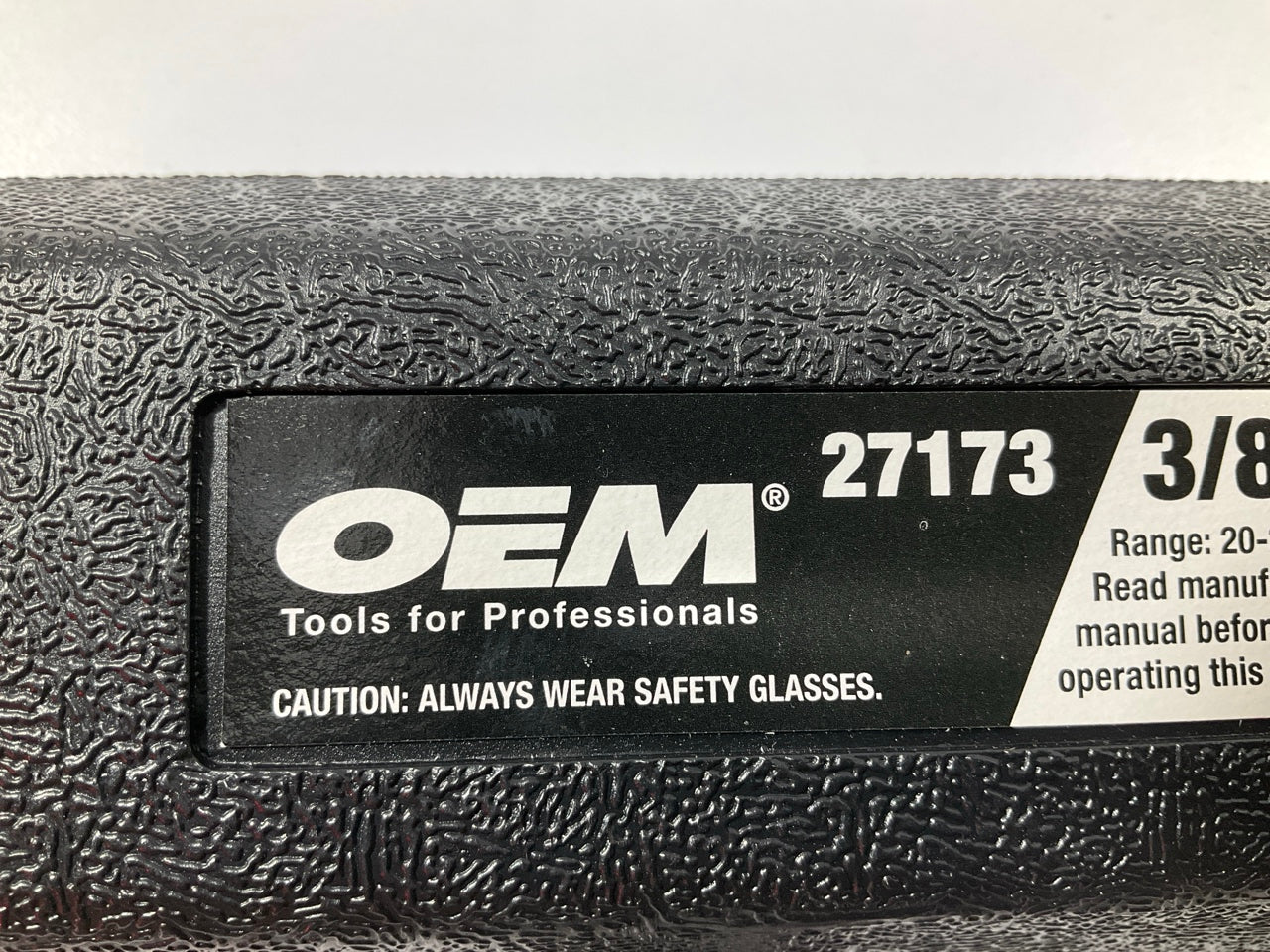 Oem Tools 27173 3/8'' Drive Click Style Torque Wrench 20-200 Inch/Lbs.