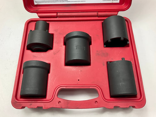 USED #33 OEM Tools 27174 1/2'' Drive 5-Piece Spindle Nut Locknut Axle Socket Set