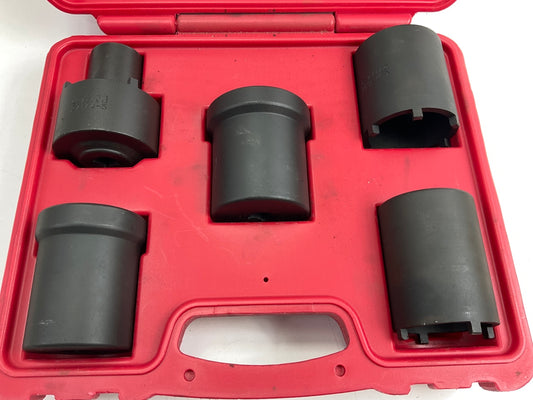 USED #49 OEM Tools 27174 1/2'' Drive 5-Piece 4WD Spindle Nut Remover Socket Tool