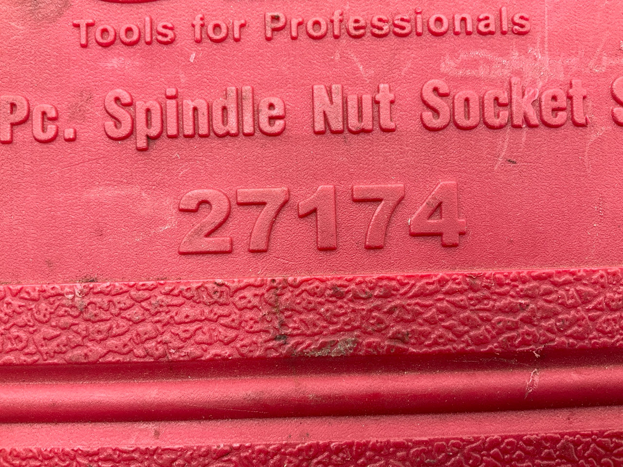 USED #58 OEM Tools 27174 1/2'' Drive 5-Piece Spindle Nut Locknut Axle Socket Set