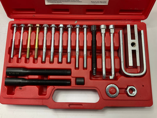 USED #28 - OEM TOOLS 27182 Steering Wheel Puller Set Removal Kit Lock Plate Tool