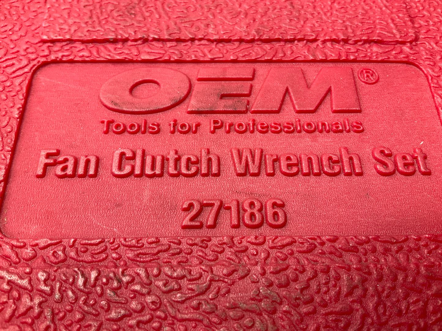 USED #36 OEM Tools 27186 9 Size Fan Clutch Wrench Set Remove From Water Pump