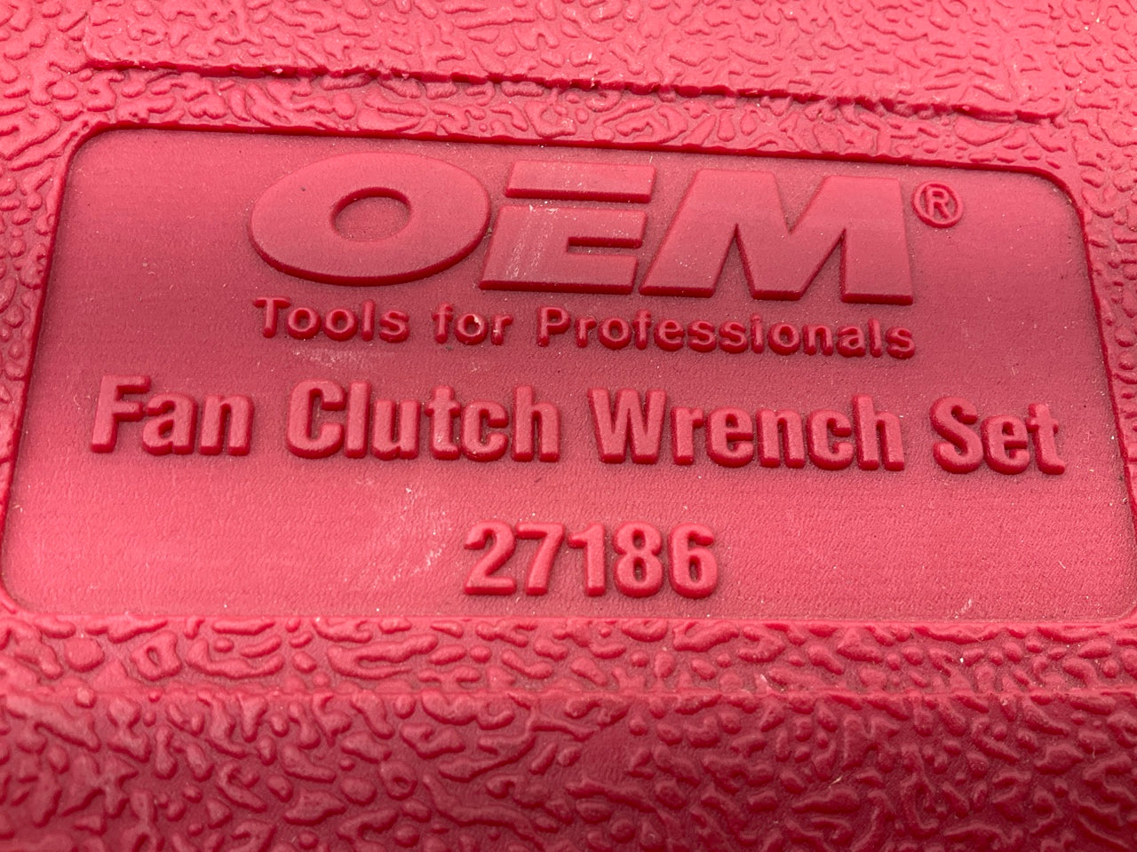 USED 37 OEM Tools 27186 5-PC 9 Size Fan Clutch Wrench Set Remove From Water Pump