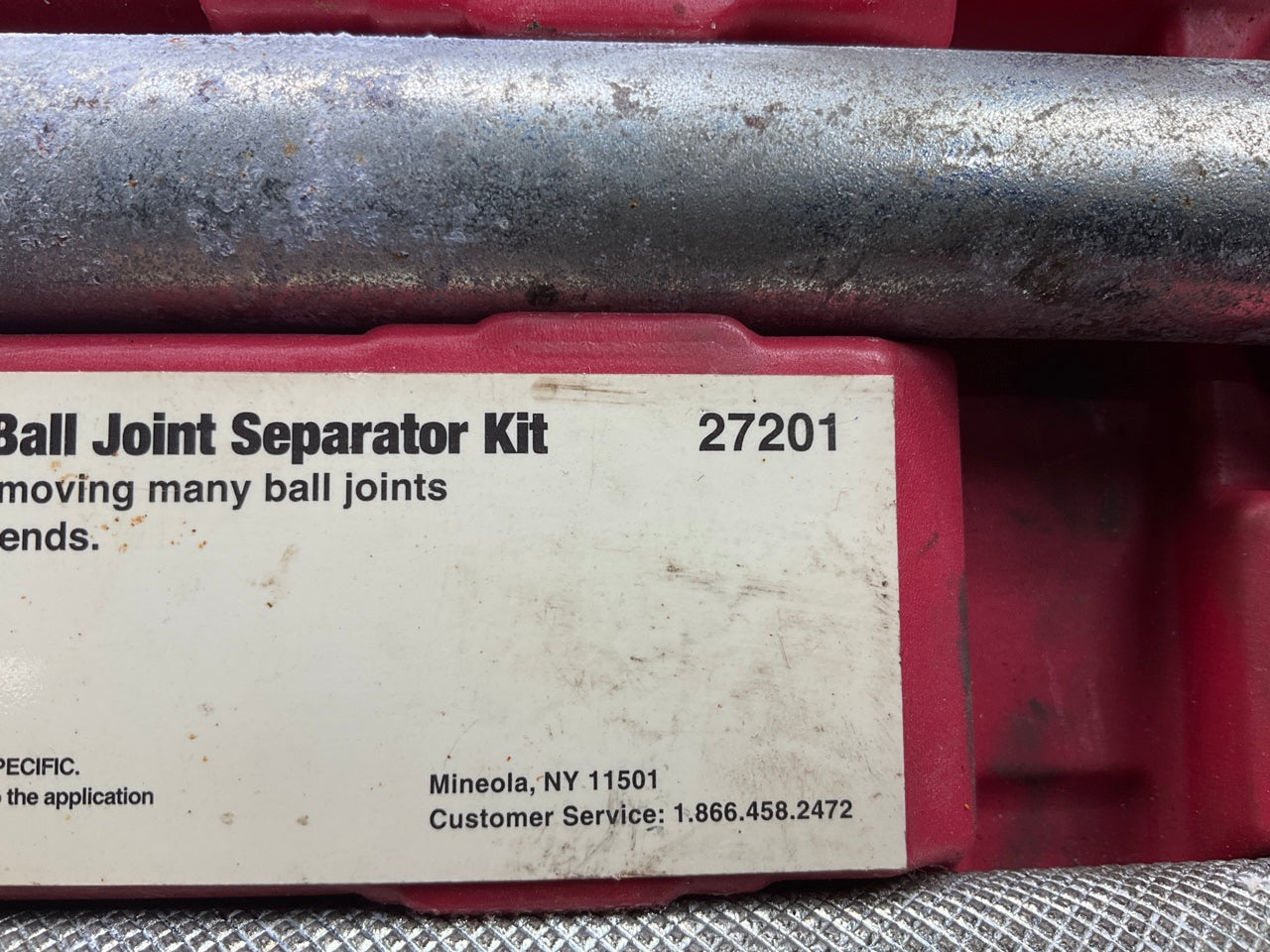 USED #26 OEM Tools 5-Piece Tie Rod Ball Joint Remover Separator Pickle Fork Tool