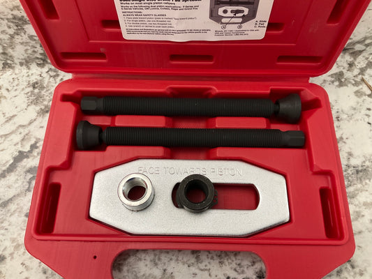 OEM Tools 27277 Dual Piston Brake Caliper Brake Pads Tool, Disk Brake Spreader