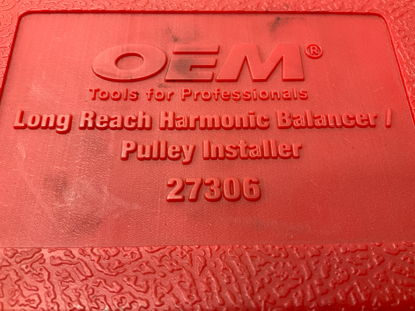USED #23 - OEM TOOLS 27306 Long Reach Harmonic Balancer Crank Pulley Installer