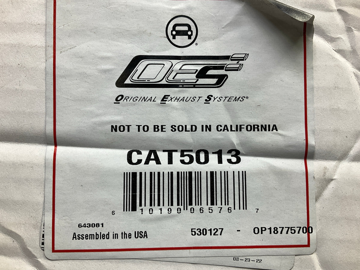 OES CAT5013 Direct Fit Catalytic Converter For 2012-2017 Toyota Yaris