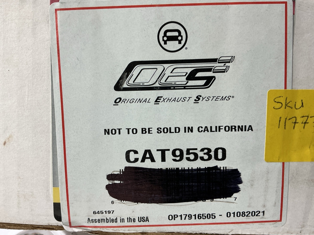 OES CAT9530 Rear Direct Fit Catalytic Converter