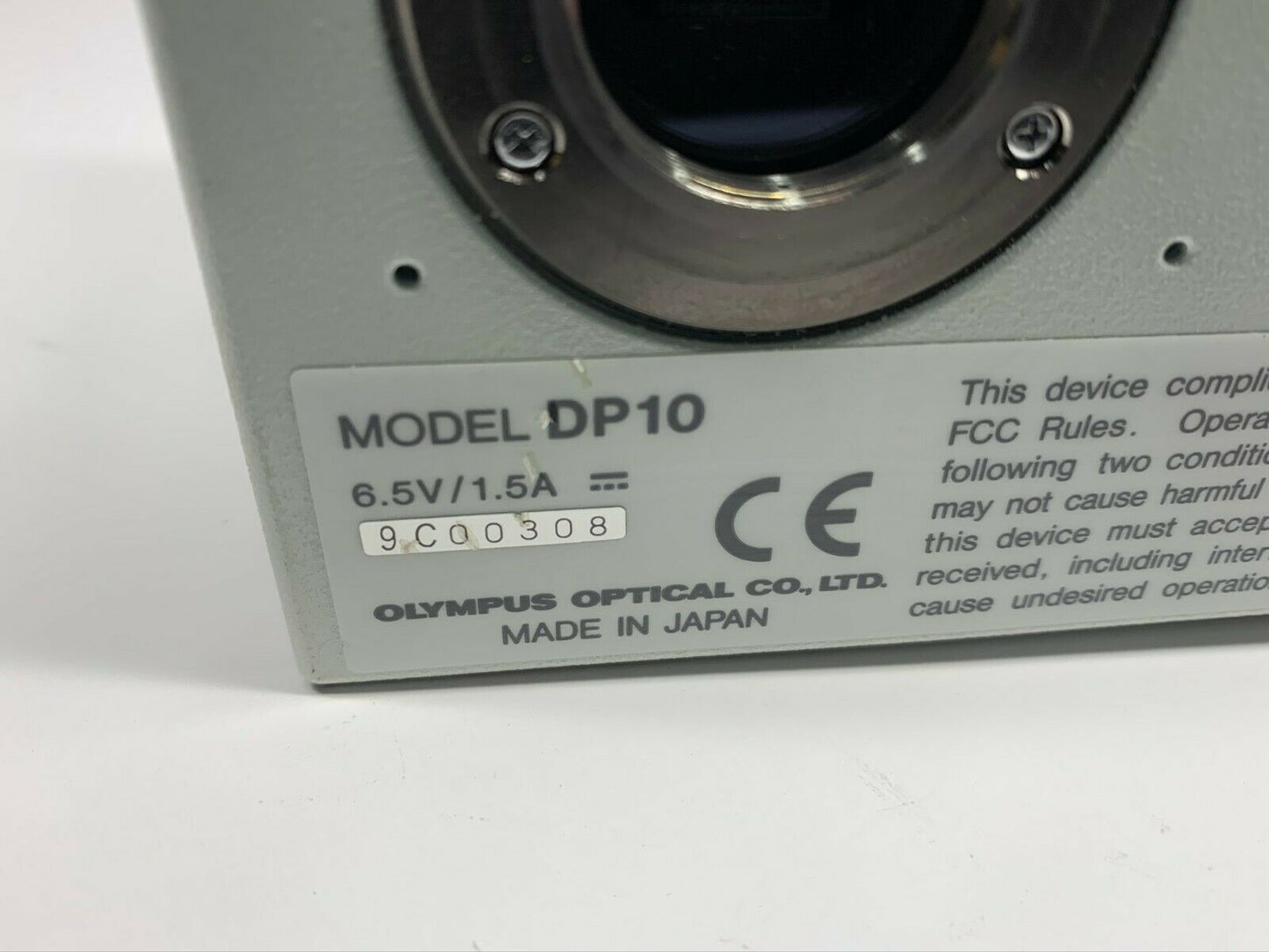OLYMPUS DP10 Microscope Camera - USED