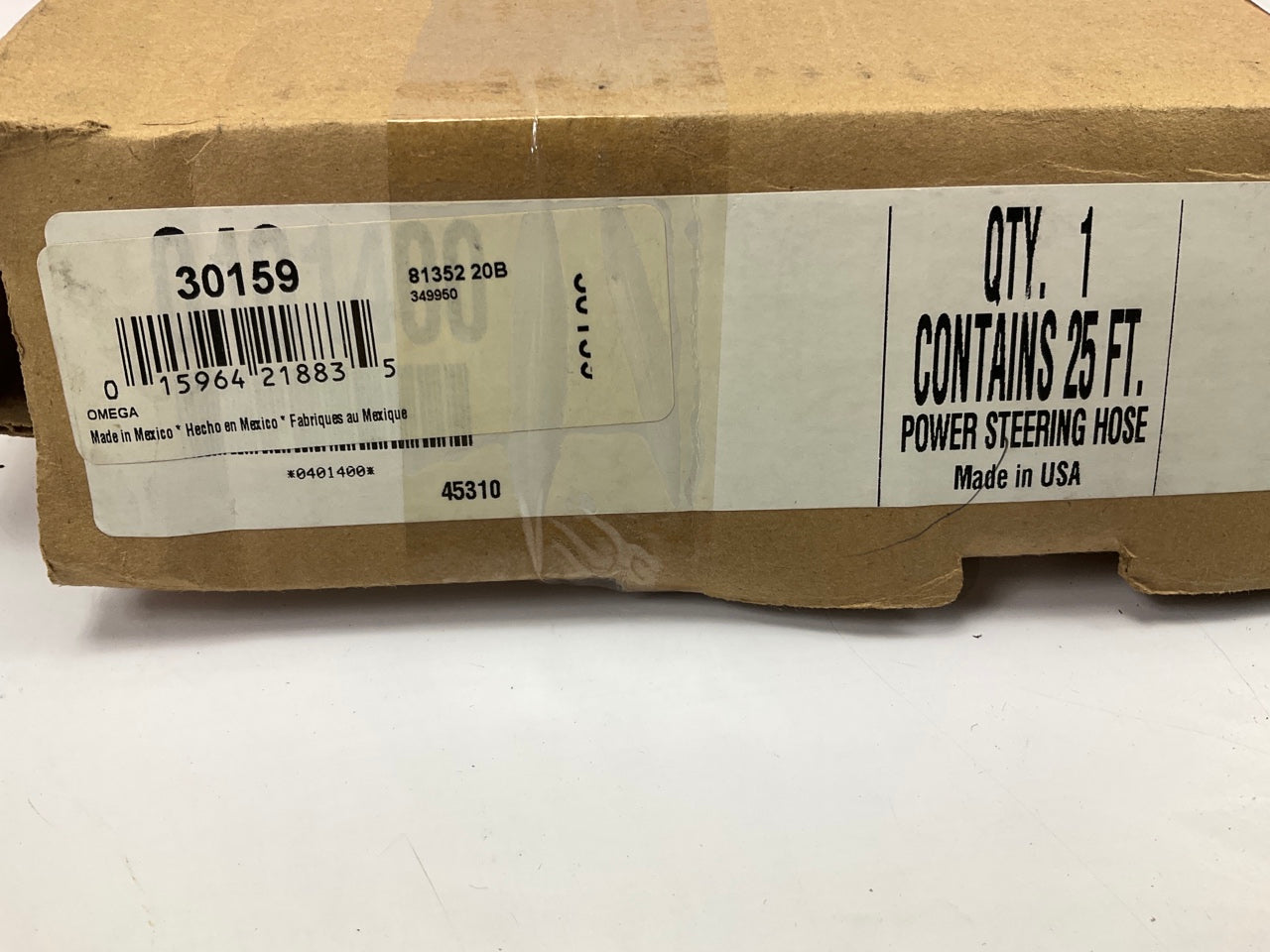 20 FEET - Omega 30159 Power Steering Return Hose, 3/8'' SAE J2076