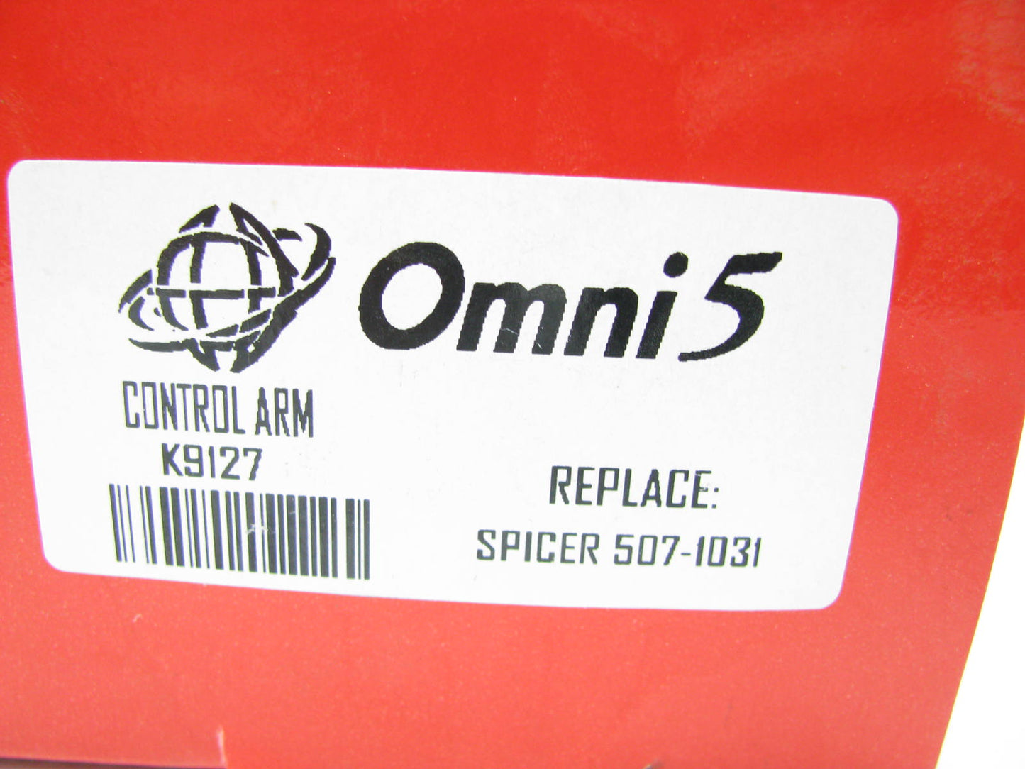 Omni5 K9127 Suspension Control Arm And Ball Joint Assembly - Front Left Lower