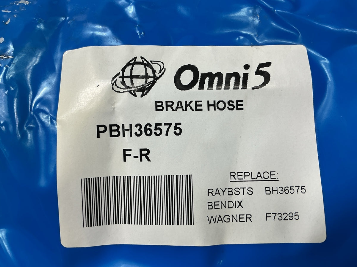 Omni5 PBH36575 Front Right Brake Hose For 1971-75 Ford Bronco, 1967-35 Eldorado