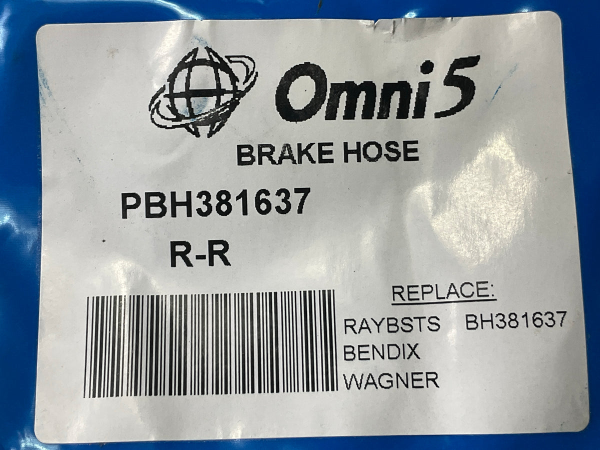 Omni5 PBH381637 Rear Right Brake Hose For 2002-2003 Saturn Vue