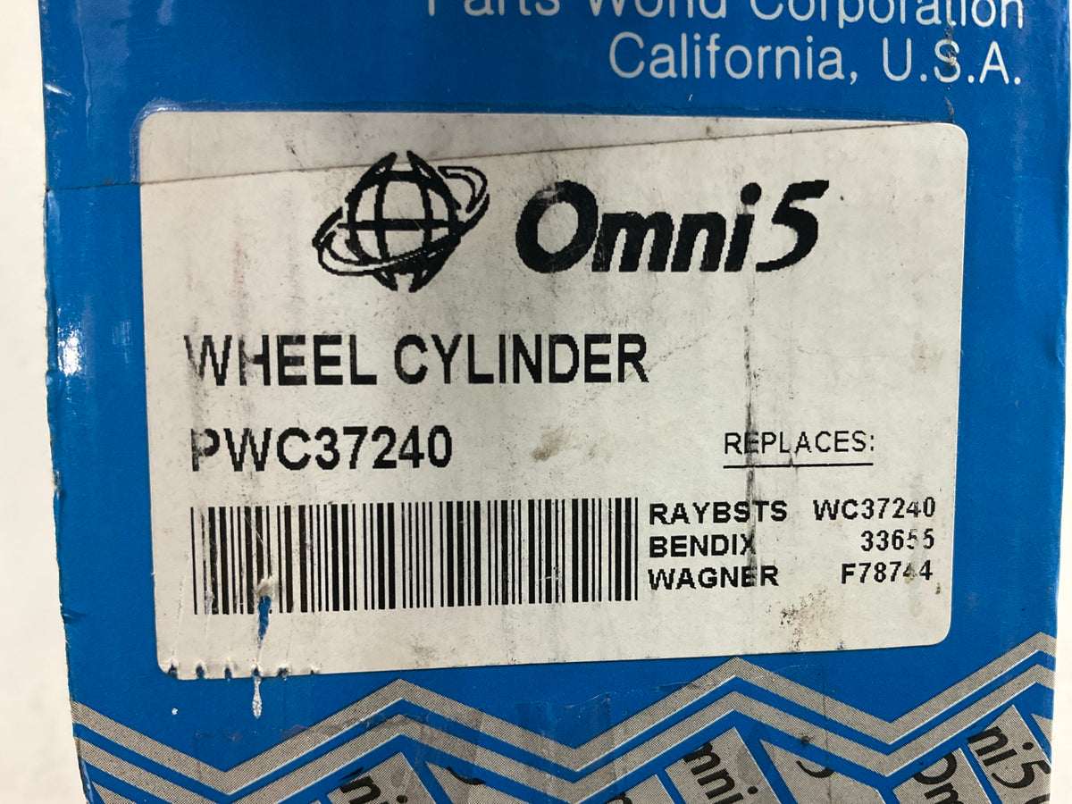 Omni5 PWC37240 Rear Left Drum Brake Wheel Cylinder