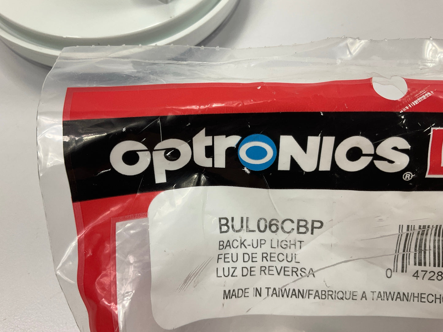 (2) Optronics BUL06CBP Fleet 4'' Round Sealed DOT LED Back-Up Light, White LED