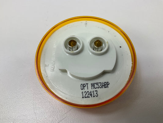 Optronics MC-53ABP Amber Side Marker Trailer Clearance Light, Recess Mount 2''