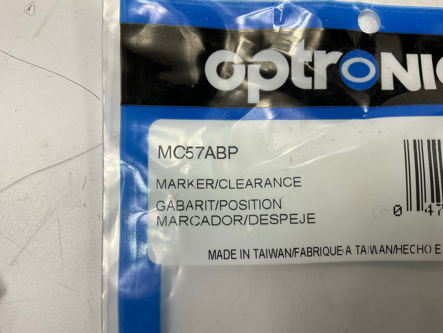 Optronics MC-57ABP Amber 2-1/2'' Incandescent Round Side Marker/Clearance Light