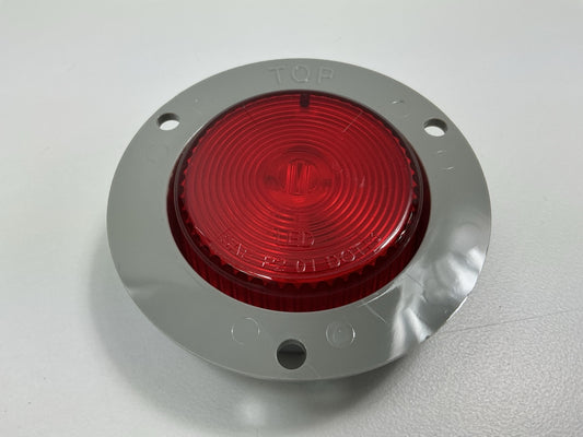 (10) Optronics MCL56RFBP 2'' Round Red LED Trailer Truck Marker / Clearance Light