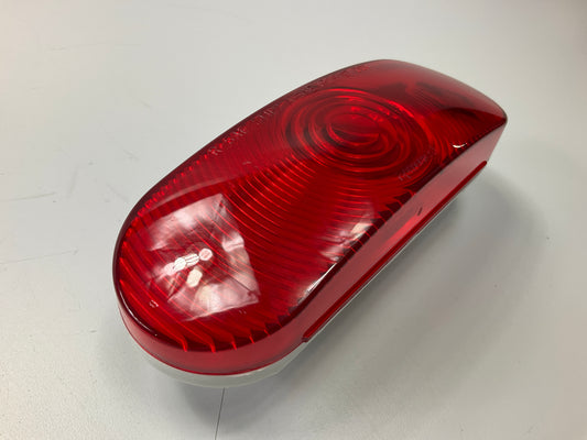 Optronics ST70RBP 6'' Oval Red Stop / Turn / Tail Light Trailer Lamp