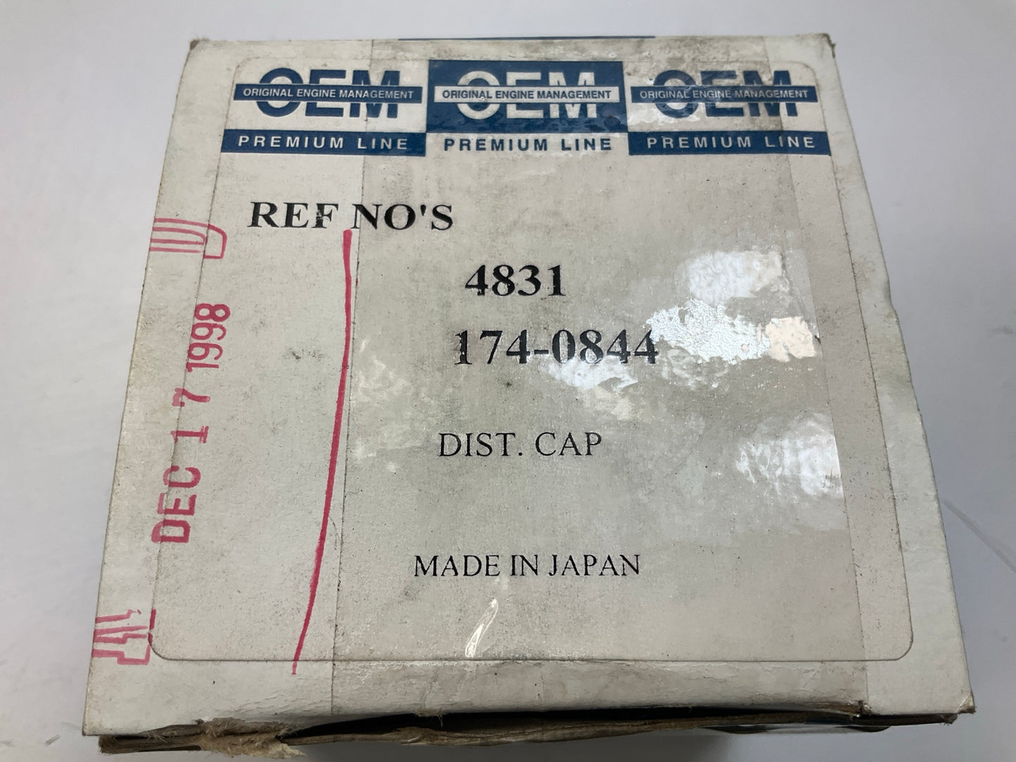 Original Engine Management 4831 Ignition Distributor Cap