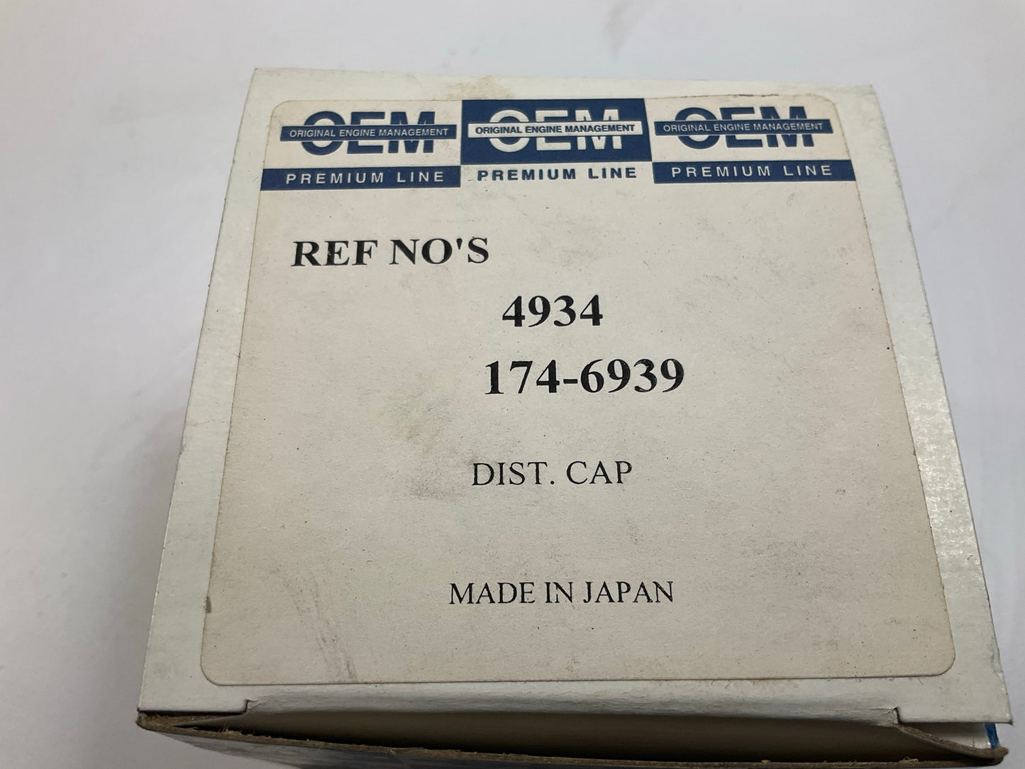 Original Engine Management 4934 Ignition Distributor Cap