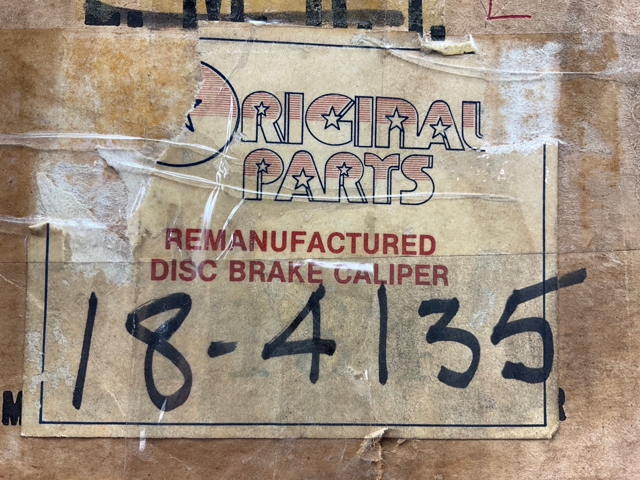 REMAN. Original Parts 18-4135 Front Left Brake Caliper