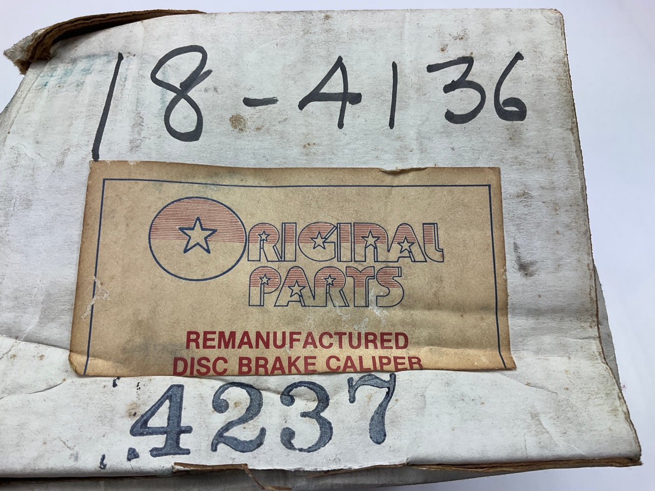 REMAN. Original Parts 4237 Front Right Brake Caliper