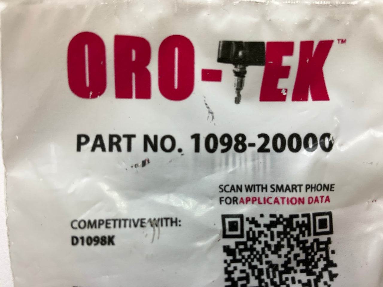 (4) Oro-tek 1098-20000 TPMS Tire Pressure Monitor Sensor Service Kit