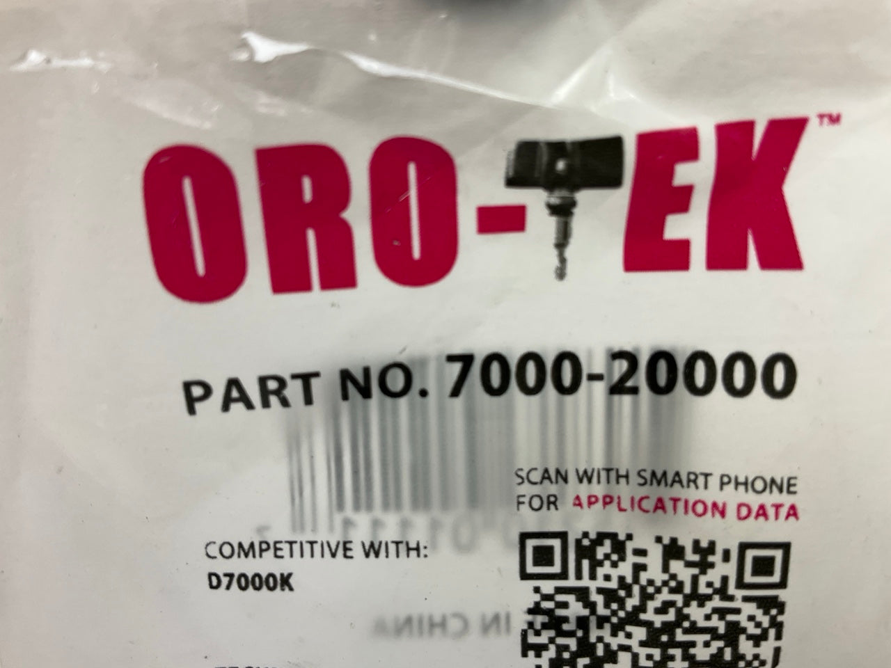 Oro-tek 7000-20000 TPMS Tire Pressure Monitor Sensor Service Kit